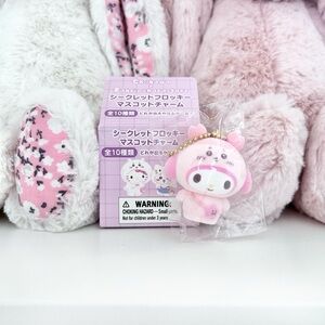 Sanrio x Nagano Chibitomo Keychain - My Melody